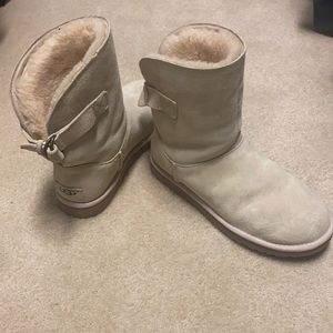 White/Cream Ugg Boots